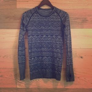 Lululemon Rest Less Pullover Geo top size 4